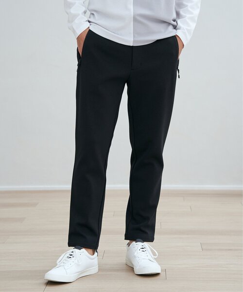 ikka パンツ テックストレッチジップパンツ メンズ : ZOZOTOWN