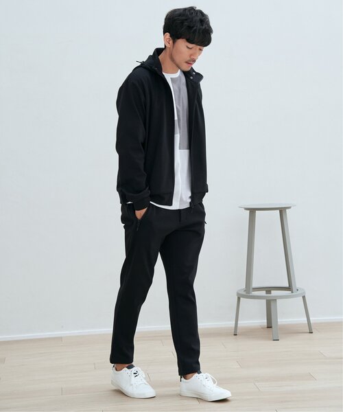 【関税込み】Courreges ブラック インターロック ラウンジパンツ コクーンインターロックパンツ - ブラック | ZARA Japan / 日本