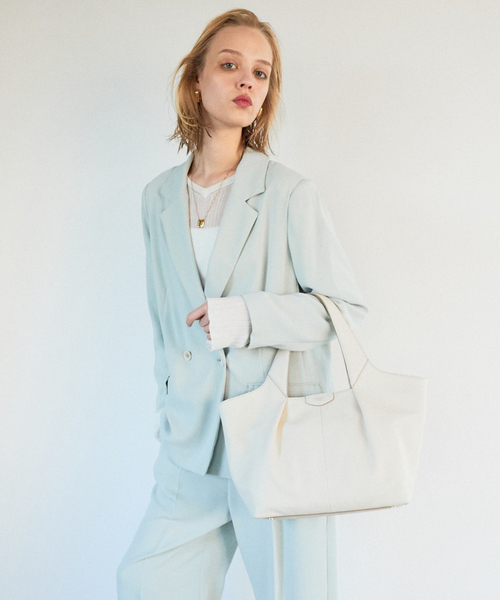 ロウェル シングス（LOWELL Things）/Fiore/ソフトレザーオープントート LOWELL things（ロウェル シングス） トートバッグ Fiore/ソフトレザー