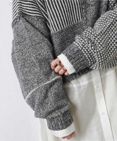 「LADY LUCK LUCA」 長袖ニット - グリーン レディース_画像4