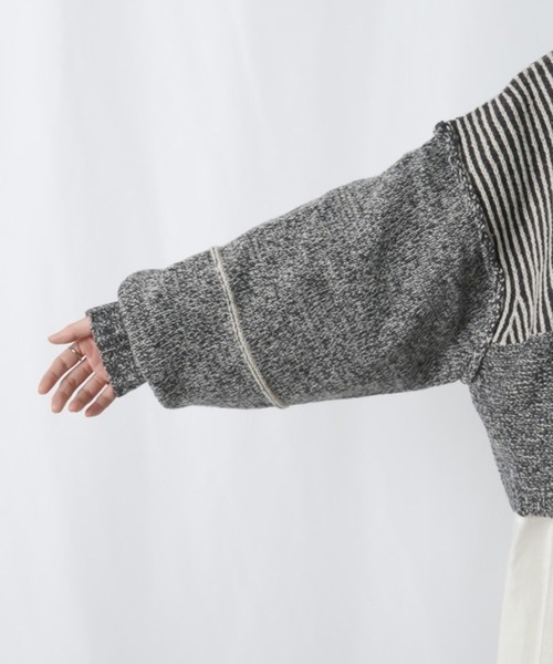 「LADY LUCK LUCA」 長袖ニット - グリーン レディース_画像7