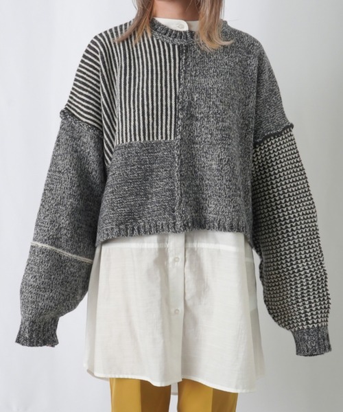 「LADY LUCK LUCA」 長袖ニット - グリーン レディース_画像8