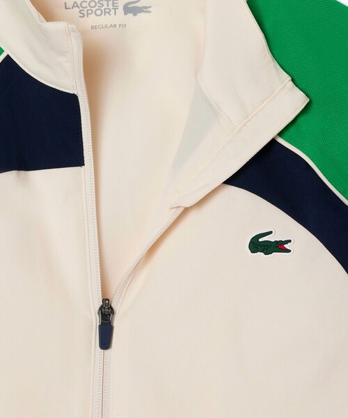 CHEMISE LACOSTE ジャージセットアップ LACOSTE ジャージ モノグラムジャカードトラックジャケット