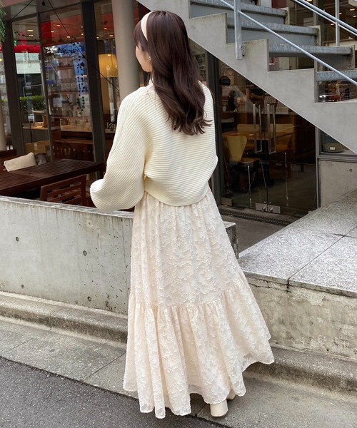 one after another NICE CLAUP 「one CLAUP」 ニットカーディガン FREE