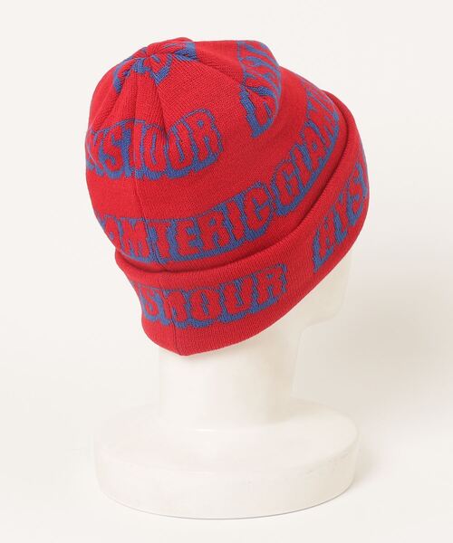 ヒステリックグラマー　ウィンダンシー　ニット帽　ニットキャップ Hysteric Glamour WDS Blackヒスウィンダンシービーニーニット帽 (WIND