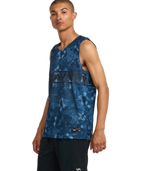 RVCA タンクトップ メンズ HAWAII MESH TANK 「2025年春夏モデル