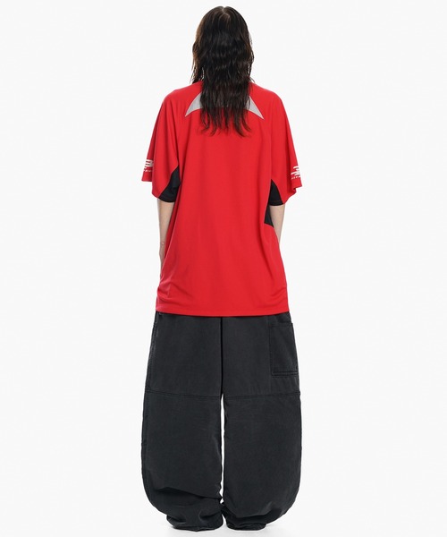 MASONPRINCE tシャツ オーバーサイズ Vネック ゲームシャツ T