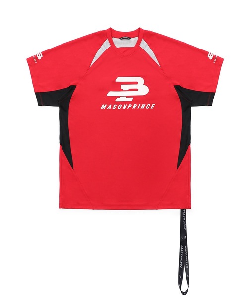 MASONPRINCE tシャツ オーバーサイズ Vネック ゲームシャツ T