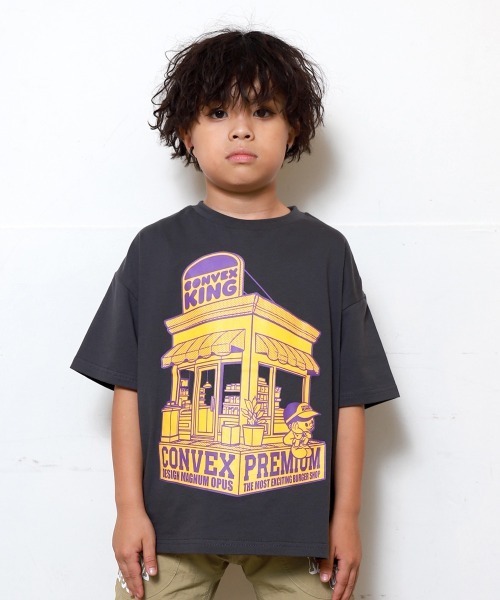 CONVEX（コンベックス） tシャツ バーガーショップWIDE-T キッズ 子供