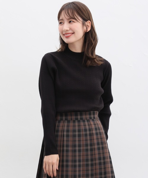 「Honeys」 長袖ニット LL レッド系その他 レディース_画像6