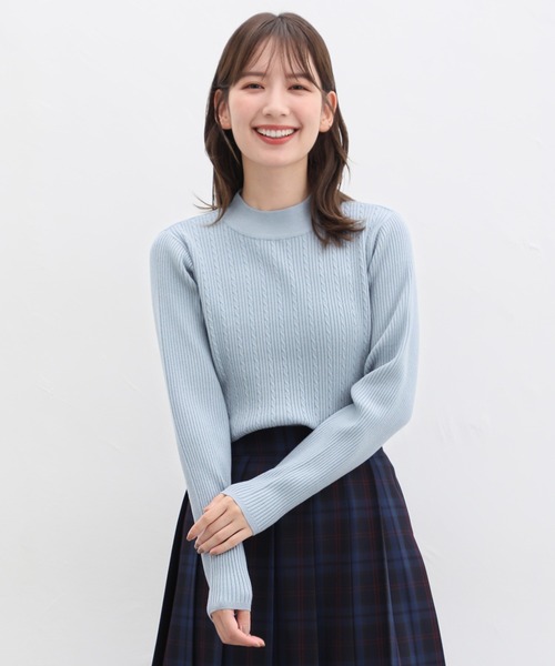 「Honeys」 長袖ニット LL レッド系その他 レディース_画像8