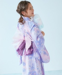 浴衣 着付け簡単 すぽっと着られる ワンピース型浴衣 キッズ 子供 女の子