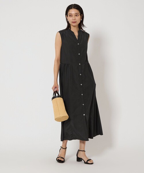 【新品】A.N.L　配色切替ノースリーブワンピース ワンピース A.N.L 配色切替ノースリーブワンピース : ZOZOTOWN