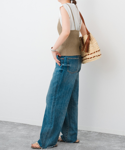 Spick＆Span ニット セーター フリルニットキャミソール