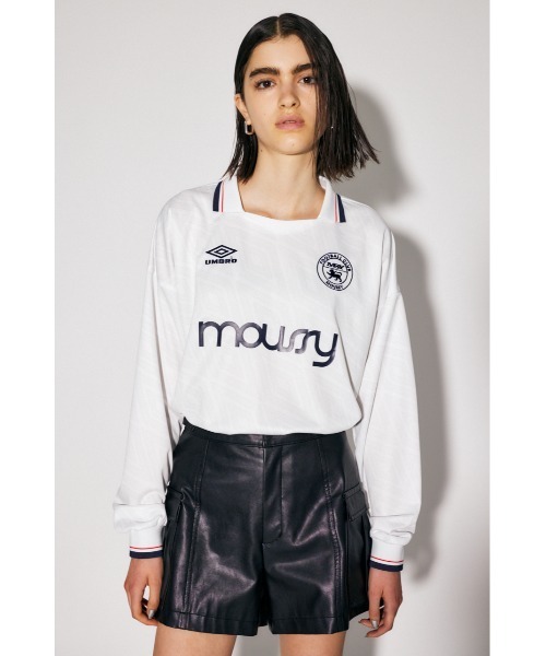 MOUSSY（マウジー） 長袖カットソー「UMBROコラボ」 FREE ホワイト