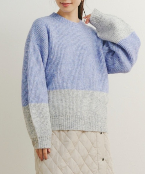 「Droite lautreamont」 長袖ニット 2 ブラウン レディース_画像4