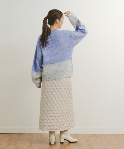 「Droite lautreamont」 長袖ニット 2 ブラウン レディース_画像7