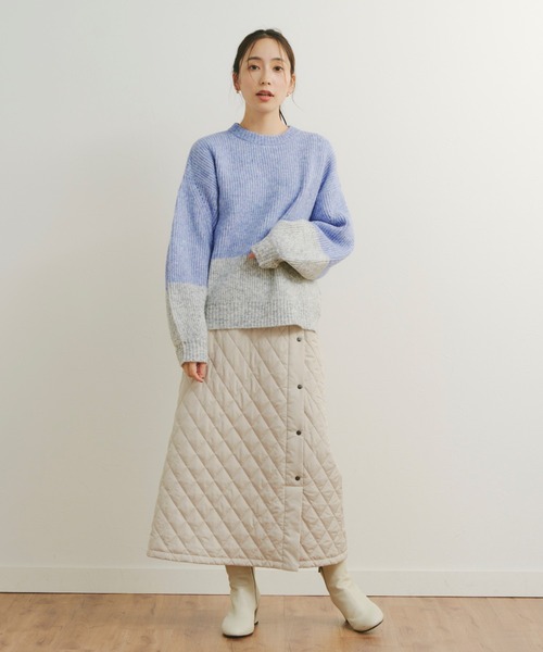 「Droite lautreamont」 長袖ニット 2 ブラウン レディース_画像8