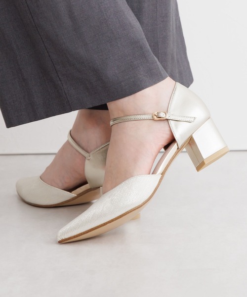 HIMIKO パンプス 「HIMIKO」「WEB限定」セパレートストラップパンプス