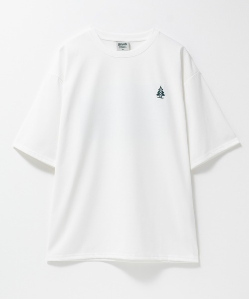 dustcell 都市風景プリント ホワイトTシャツ DUSTCELL】復刻版ロゴTシャツ 4th Anniversary ver.／WHITE／Blu