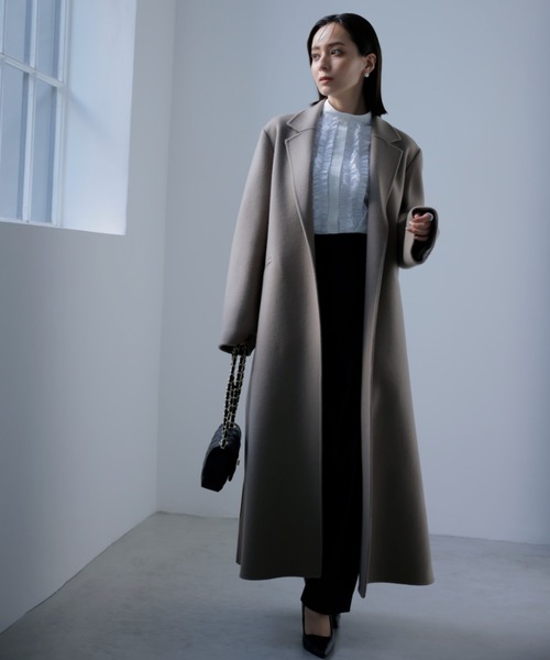 anuans（アニュアンス） チェスターコート MEDIUM ピンク レディース