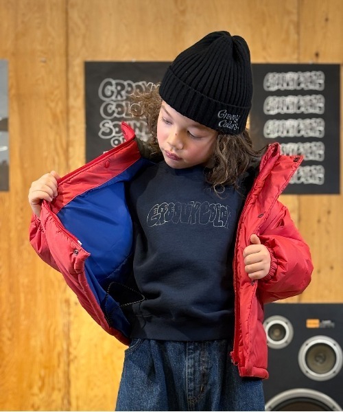 ジャケット・ブルゾン Groovycolors Quilted GRVCS Jacket 140 GROOVY COLORS Varsity Jacket – FITH ONLINE STORE