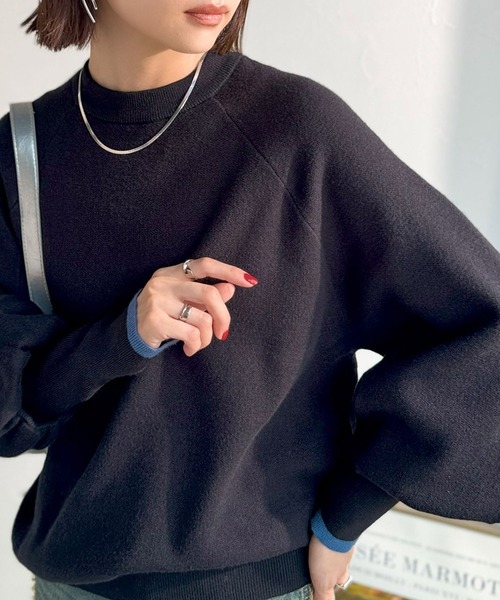 Java ニット セーター 「JaVaジャバコラボ」こなれ感と快適さを両立