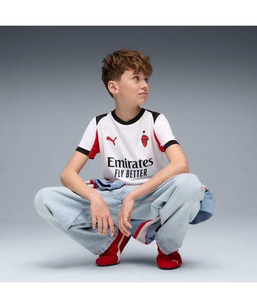 PUMA（プーマ） tシャツ キッズ 2025-26 ACミラン アウェイ レプリカ