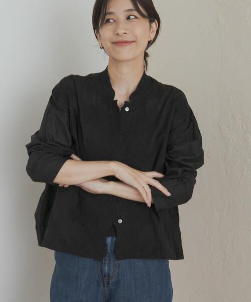 mizuiroind（ミズイロインド） ブラウス シャツ mizuiro ind