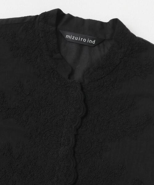 mizuiroind（ミズイロインド） ブラウス シャツ mizuiro ind
