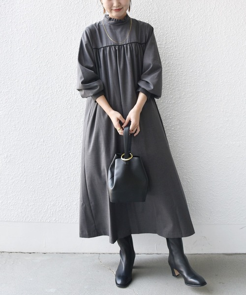 SHIPS.me マルチサイズ ワンピース 「ZOZO限定」SHIPS.me:ティアード