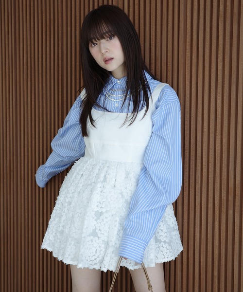 EIMY ISTOIRE（エイミーイストワール） ボリュームペプラムトップス