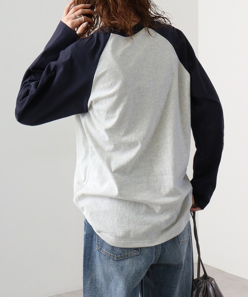 「FUNALIVE」 「HALHAM」長(zhǎng)袖Tシャツ X-LARGE ベージュ メンズ
