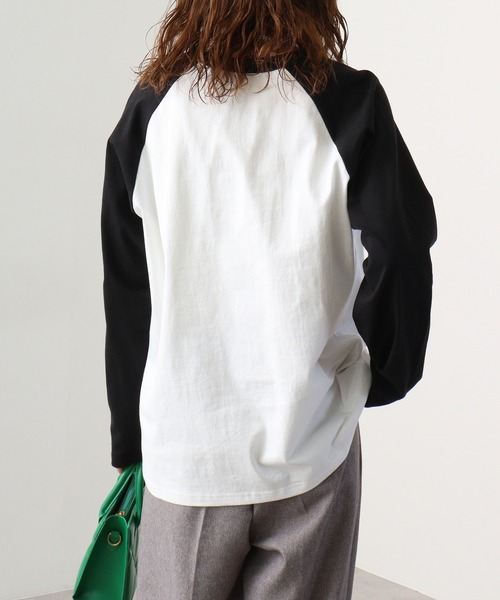 「FUNALIVE」 「HALHAM」長(zhǎng)袖Tシャツ X-LARGE ベージュ メンズ