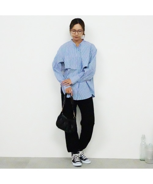 tシャツ Hooray ノーカラーブラウス レディース : ZOZOTOWN Yahoo!店