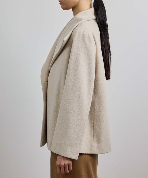 ROPE' プレミアムカシミヤショートコート オフホワイト 36 ROPE'｜プレミアムカシミヤ ショートコート【25AW】 | Rakuten Fashion