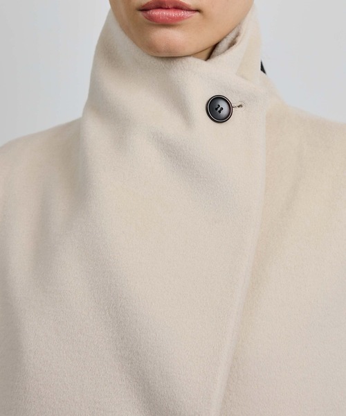 ROPE'（ロペ） ステンカラーコート コート プレミアムカシミヤ