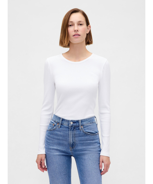   グレー クロップド長袖Tシャツ M tシャツ クロップド丈ロンT レディース : ZOZOTOWN Yahoo!店 - 通販