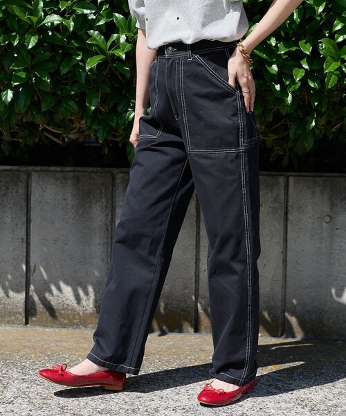 「FREAK'S STORE」 カーゴパンツ SMALL ブラック レディース