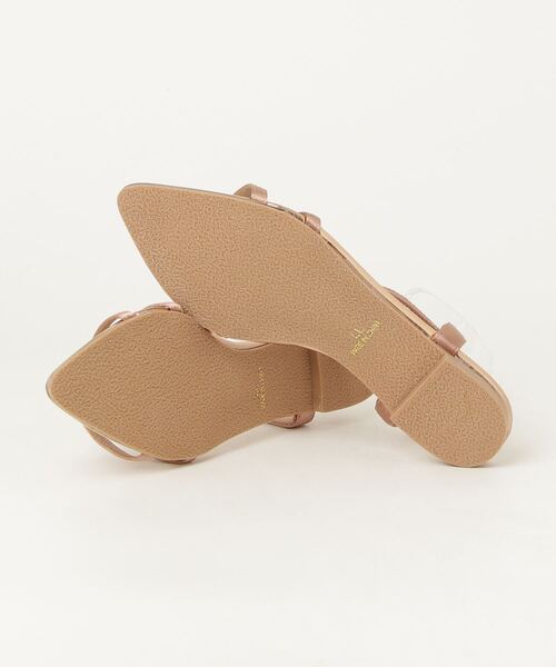 「SESTO」 フラットサンダル LL ベージュ レディース_画像3