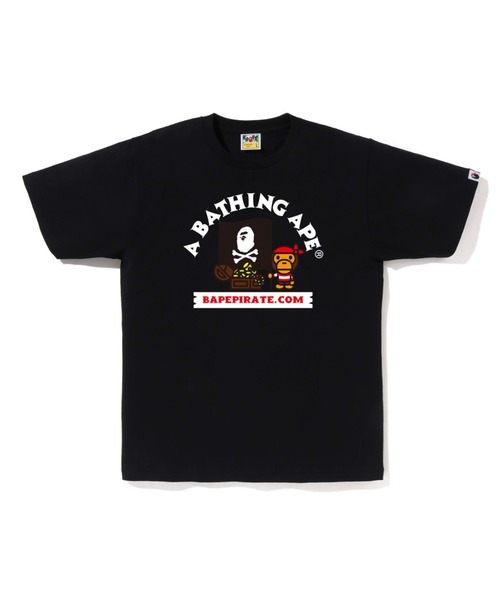 A BATHING APE（アベイシングエイプ） tシャツ PIRATE MILO TEE メンズ