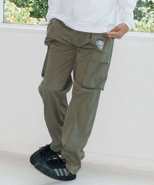 No Rain No Rainbow カーゴパンツ mp14087-stretch cargo pants カーゴ
