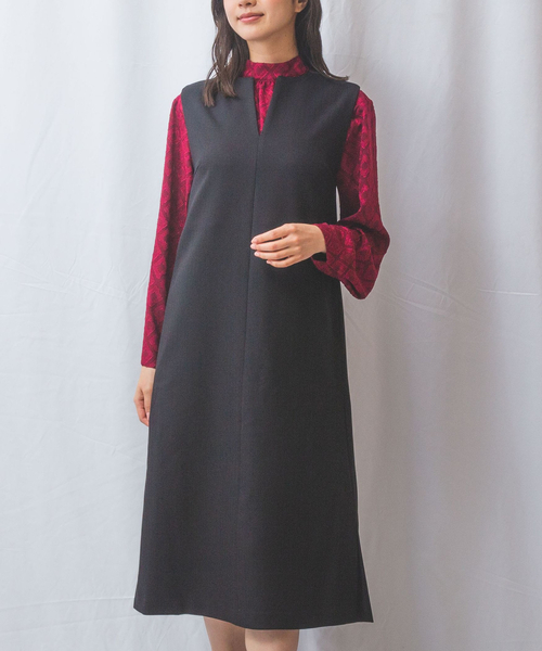 ナラカミーチェ（NARACAMICIE）/【NARACAMICIE】Sukarno Dry ジャンパースカート NARACAMICIE（ナラカミーチェ） スカート 「NARACAMICIE」Sukarno Dry