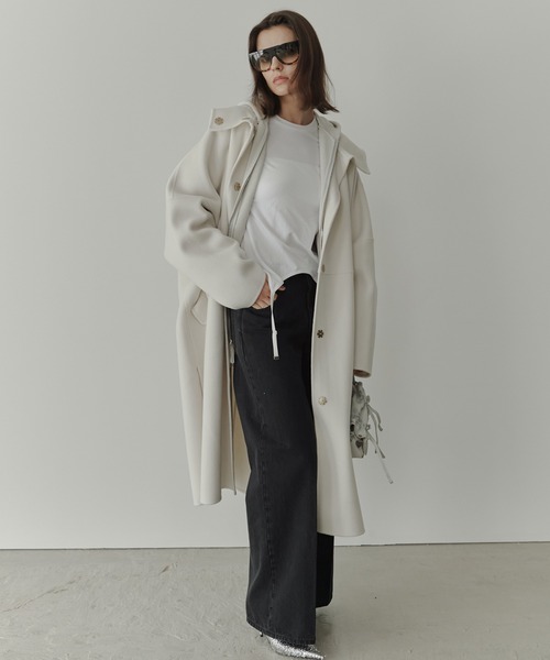 LE CIEL BLEU（ルシェルブルー） tシャツ ロングスリーブTシャツw