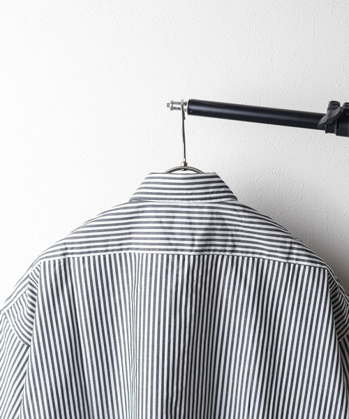 「Mag.」 「HALHAM」半袖シャツ MEDIUM ブラック メンズ_画像6