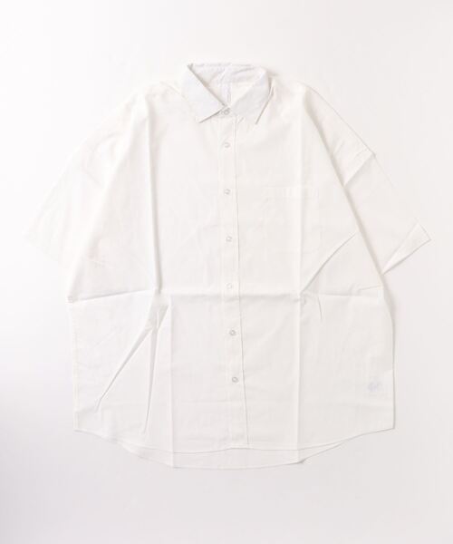 「Mag.」 「HALHAM」半袖シャツ MEDIUM ブラック メンズ_画像8