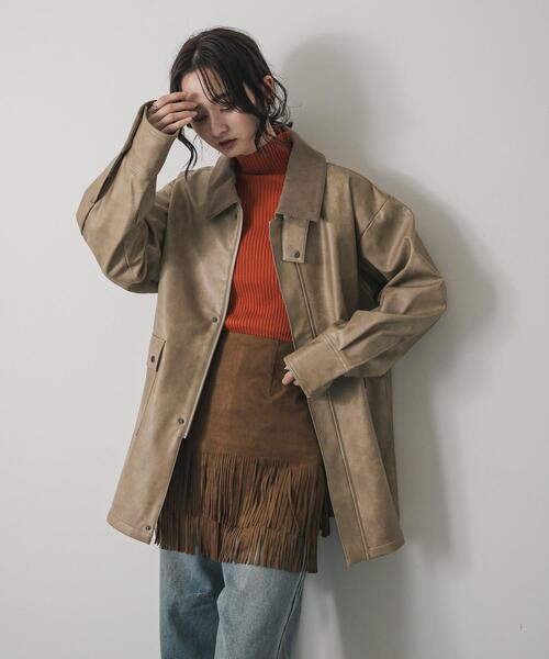 SENSE OF PLACE by URBAN RESEARCH コート アウター FLハンティング