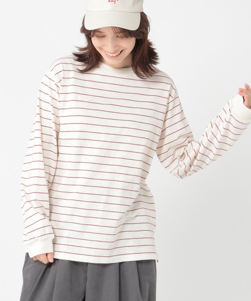 studio CLIP（スタディオクリップ） tシャツ 「days」マルチボーダー