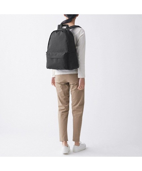 無印良品（MUJI） リュック FREE ブラック レディース : ZOZOTOWN