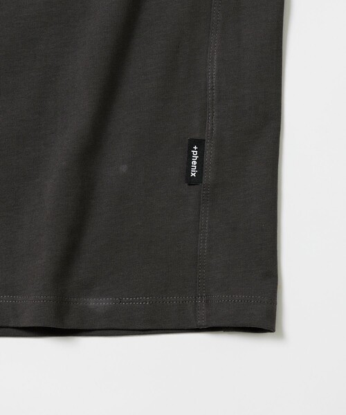 「+phenix」 半袖Tシャツ SMALL ブラック メンズ_画像9